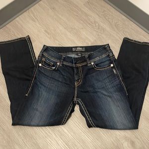 Silver Jeans W27 suki capri